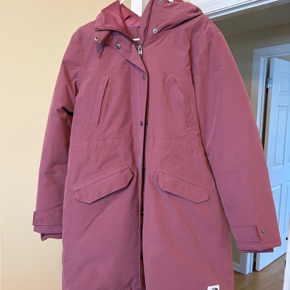 The North Face Women's Snow Down Parka Wild Ginger